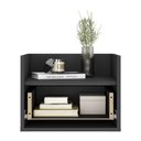 Ver imagem 5 de Mesa de Cabeceira 40 cm Suspensa Multimóveis MP4040 Preta