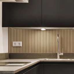 Painel Ripado Madeira PVC 2,9m X 16cm Open Star - 5