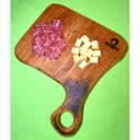 Ver imagem 4 de Tábua de corte gourmet madeira maciça cozinha alto padrão
