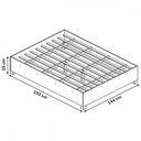 Ver imagem 3 de Cama de Casal Dinamarca Freijó - Panorama Móveis