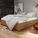 Ver imagem 1 de Cama de Casal Dinamarca Freijó - Panorama Móveis