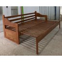 Ver imagem 4 de Sofá Cama 1,90l X 80p/1,40aberto X 80a - Móveis de Gramado