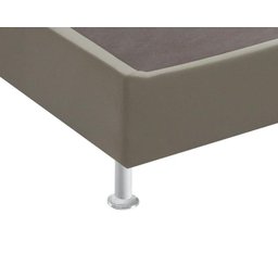 Base Cama Box Ortobom Solteiro Corino Bege 88x188x23 - 3 Base Cama Box Ortobom Solteiro Corino Bege 88x188x23 - 3
