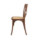 Ver imagem 1 de Mesa Eames Madeira 90cm + 4 Cadeiras Paris Rattan - Seat&co