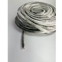 Ver imagem 1 de Fita Vedadora Escova de Encaixe Rolo com 50 Metros Cinza 7 X 7