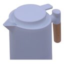 Ver imagem 4 de Garrafa Térmica Luxo com Alça Mimo Style 1l - Branco