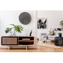 Ver imagem 4 de Escultura Estátua Decorativa Cachorro Minimalista 36cm:preto Fosco