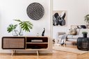 Ver imagem 4 de Escultura Estátua Decorativa Cachorro Minimalista 36cm:preto Fosco
