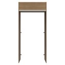 Ver imagem 6 de Porta-geladeira 103 Cm 1 Porta Basculante Rustic Glamy Madesa