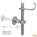 Ver imagem 4 de Misturador Profissional Pré Lavagem Esguicho e Bica Parede