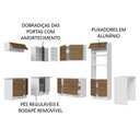 Ver imagem 5 de Armário de Cozinha Completa de Canto 489cm Branco/Rustic Stella Madesa