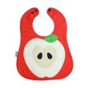 Ver imagem 2 de Kit Babadores Bebê Frutas 2 Pçs Maçã / Laranja - Lilifish