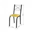 Ver imagem 2 de Cadeira para Cozinha Assento Estofado Móveis Brastubo