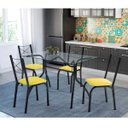 Ver imagem 3 de Cadeira para Cozinha Assento Estofado Móveis Brastubo