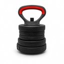 Ver imagem 4 de Kit Halteres 6 em 1 Peso Musculação até 40kg Ajustável