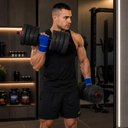 Ver imagem 7 de Kit Halteres 6 em 1 Peso Musculação até 40kg Ajustável