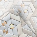 Ver imagem 4 de Papel de Parede 3d - Geométrico 3d 23 Arte Destaque 3 Metros