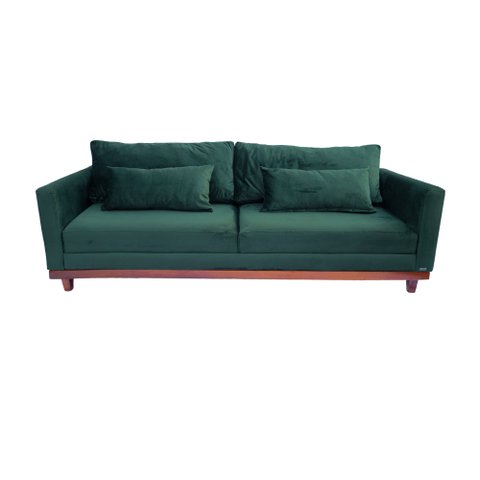 Sofá Chesterfield London 1,80 - Suede Verde Musgo / Decoracao , Sala estar, tv, recepção, consultori