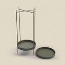 Ver imagem 2 de Mesa Lateral Metro Metal - a\Casa