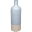Ver imagem 1 de Vaso Decorativo Enfeite Casa Garrafa Home&Co Cerâmica 44x15x15cm Cinza