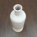 Ver imagem 2 de Vaso Decorativo Enfeite Casa Garrafa Home&Co Cerâmica 44x15x15cm Cinza