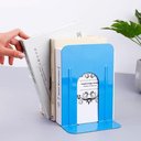 Ver imagem 5 de Suporte Apoio Decorativo para Livros Kit 2 Unidades Organizador de Documentos Cds e Dvds Azul