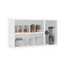 Armário de Cozinha Aéreo Itatiaia Aço 3 Portas Florença Branco - 2