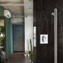 Ver imagem 2 de Fechadura Externa Pivotante Espelho Inox 45mm 1005 Stam