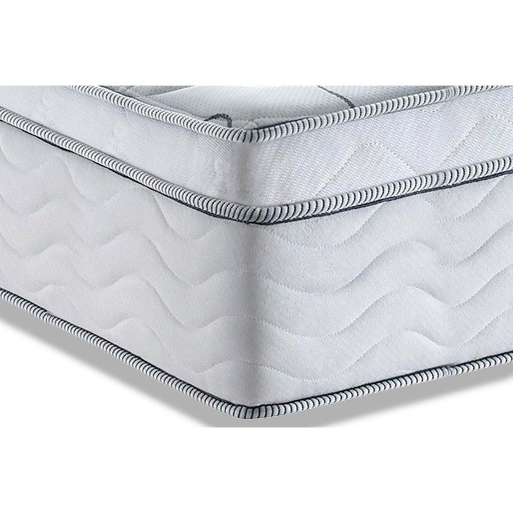 Cama Box Baú King: Colchão Molas SuperPocket Ensacadas Ortobom Freedom Visco + Base CRC Suede - 6