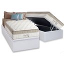 Ver imagem 1 de Cama Box Baú Solteiro: Colchão Molas Masterpocket Ensacadas D Angelis Anjos Conjunto Box Baú -