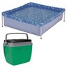 Kit Piscina Montável PVC 400 Litros + Cooler 18L Vida MOR - 1
