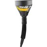 Funil Plástico Bico Flexível Preto 140mm - Vonder - 1