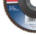 Ver imagem 5 de Flap Disco 115 X 22.23 Mm Grão A60 Makita