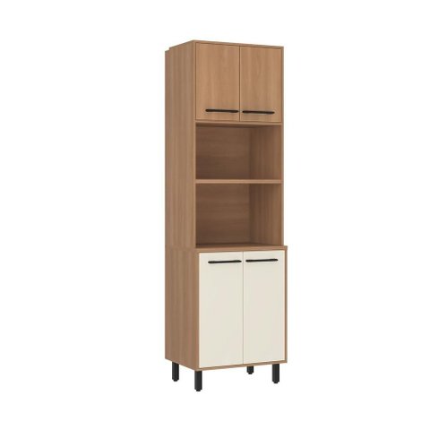 Torre Quente 4 Portas para 2 Fornos Eletrodomésticos 220x65 cm Granada Off White Casamia