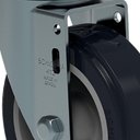 Ver imagem 3 de Rodízio Giratório Com Placa 4 POL 65 kg GL412BP SCHIOPPA