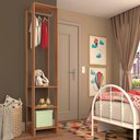 Ver imagem 2 de Closet Modulado 1 Cabideiro 200x40 Cm Ey105 Montana Novam