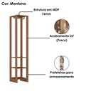 Ver imagem 5 de Closet Modulado 1 Cabideiro 200x40 Cm Ey105 Montana Novam