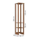 Ver imagem 3 de Closet Modulado 1 Cabideiro 200x40 Cm Ey105 Montana Novam