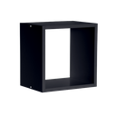 Ver imagem 1 de Nichos de Madeira Simples Preto 1,2x27x24,5x15cm