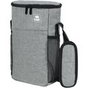 Ver imagem 4 de Bolsa Termica para 2 Garafas de Vinho / Espumante - Cinza