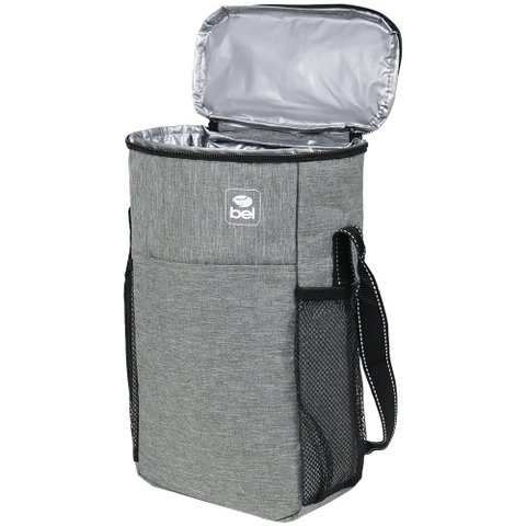Bolsa Termica para 2 Garafas de Vinho / Espumante - Cinza