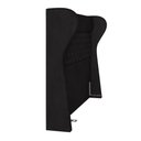 Ver mais imagens de Kit Cabeceira Cama Box Casal 195 Cm Madrid com Puff Recamier Santorini P05 Couríssimo Preto - Lyam D