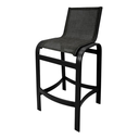 Ver imagem 1 de Banqueta para Cozinha e Bancada de Bar em Alumínio e Tela Sling