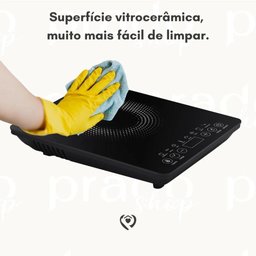 Cooktop Indução 1 Boca Agratto 1200w Preto - 13