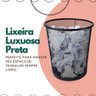 Cesto Lixeira Preto 10l - 1