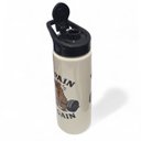 Ver imagem 3 de Garrafa Água Squeeze Capivara Treino no Pain 700ml Academia Preta