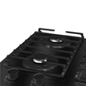 Cooktop 4 Bocas a Gás Mesa de Vidro Grades de Ferro Fundido Mcg4bm Bivolt Mueller - 4