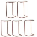 Ver imagem 1 de KIT 5 SUPORTES MESA PARA NOTEBOOK BRONZE-GATMAGAZINE