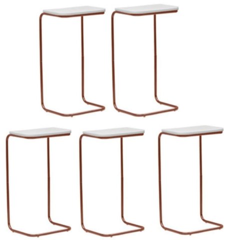 KIT 5 SUPORTES MESA PARA NOTEBOOK BRONZE-GATMAGAZINE