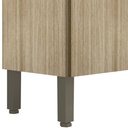 Ver imagem 5 de Balcão Gabinete com Pia Inox 160cm Charm K02 Freijó - Mpozenato